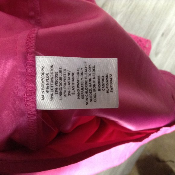 Chelsea28 Pink Sleeveless Lace Midi Dress - Picture 7 of 7